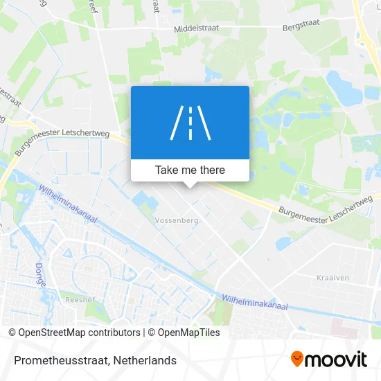 Prometheusstraat map
