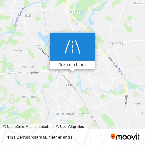Prins Bernhardstraat map