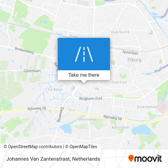 Johannes Van Zantenstraat map