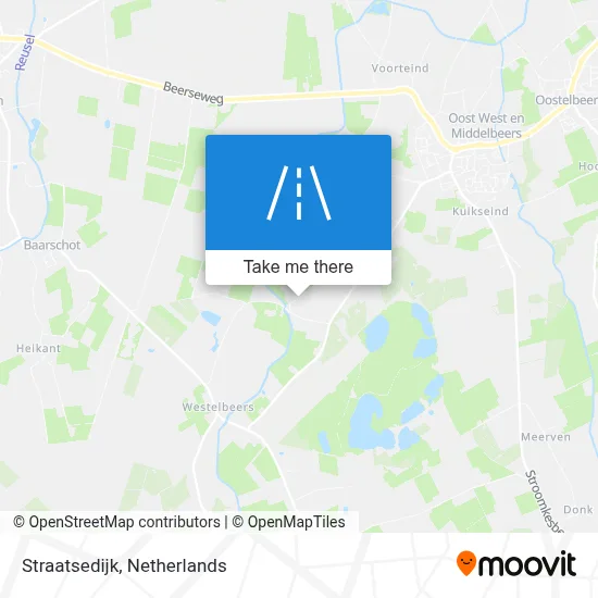 Straatsedijk map