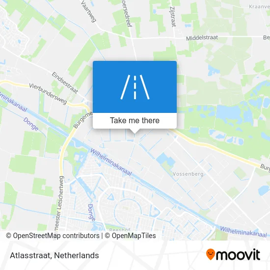 Atlasstraat map