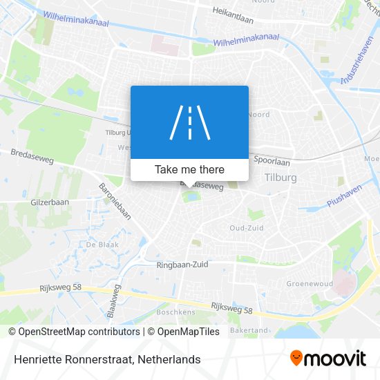 Henriette Ronnerstraat map
