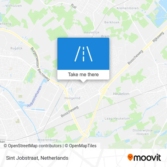 Sint Jobstraat map