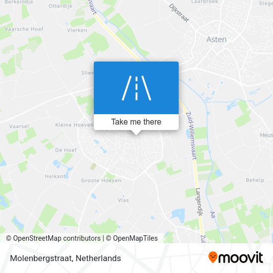 Molenbergstraat map