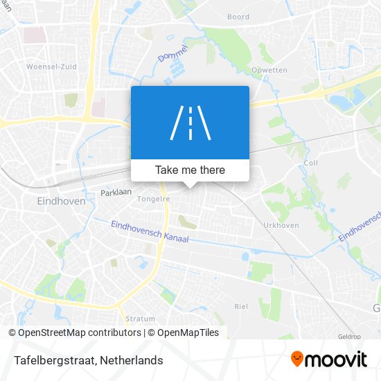 Tafelbergstraat map