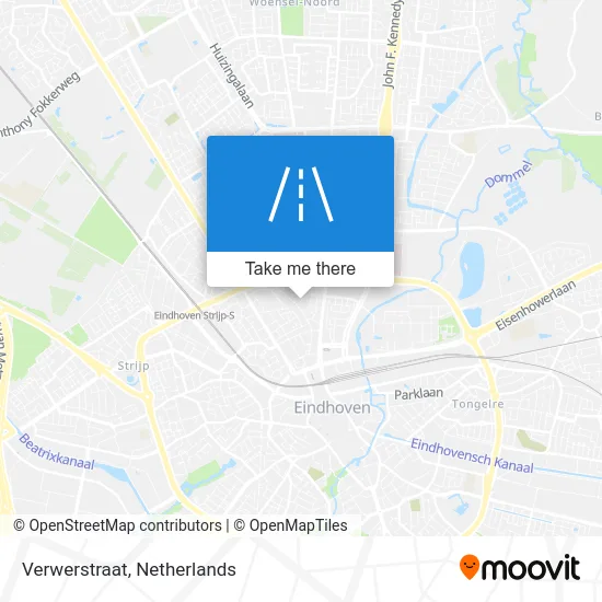 Verwerstraat map