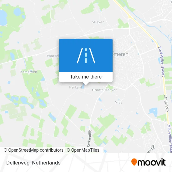 Dellerweg map