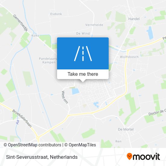 Sint-Severusstraat map