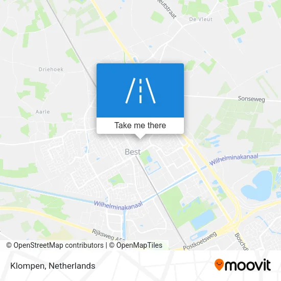 Klompen map
