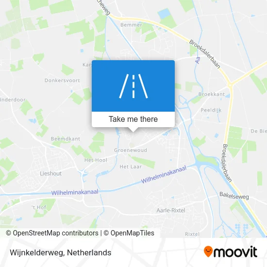 Wijnkelderweg map