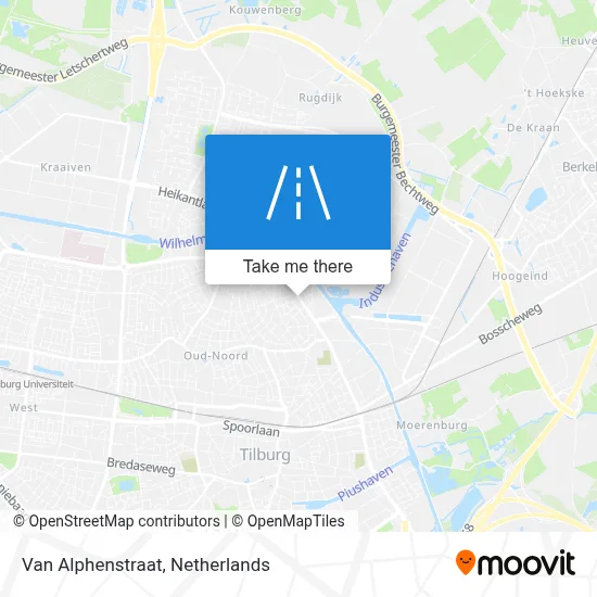 Van Alphenstraat map