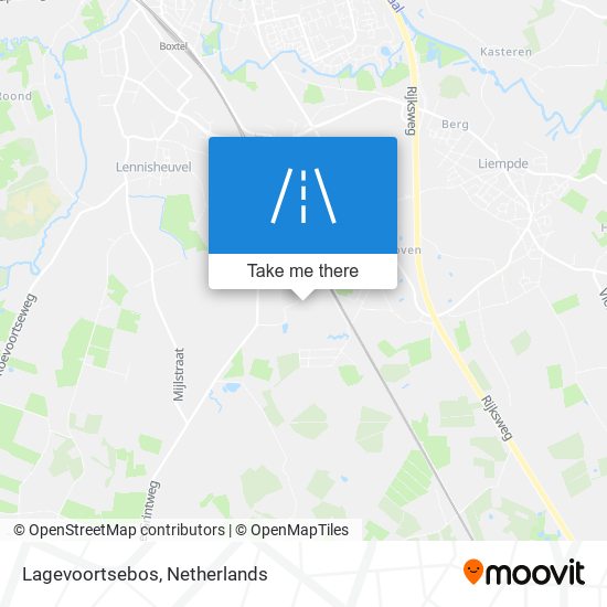 Lagevoortsebos map