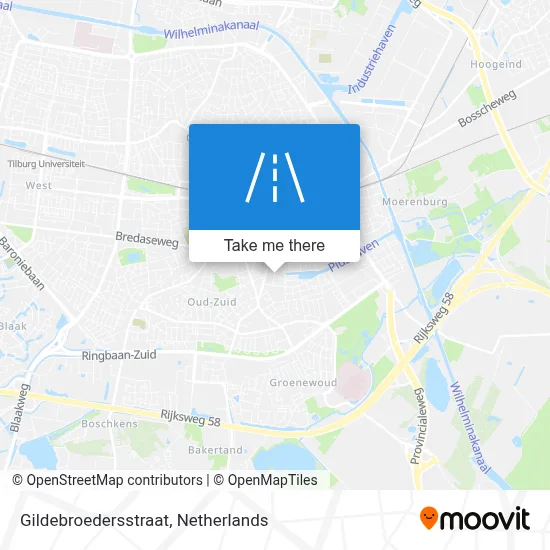 Gildebroedersstraat map