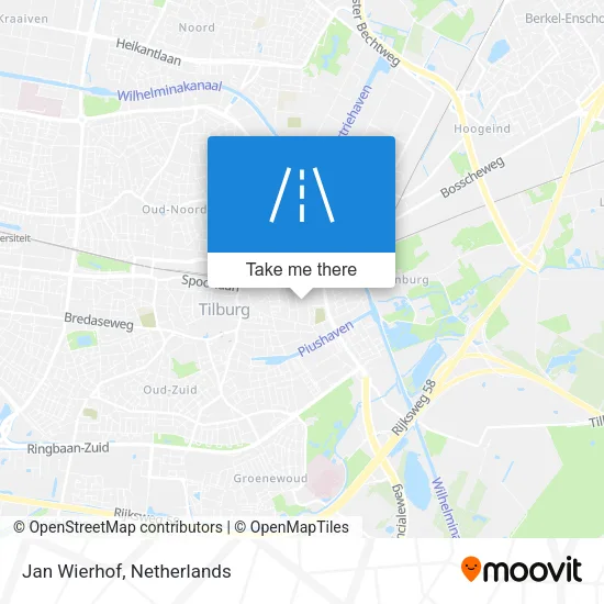 Jan Wierhof map