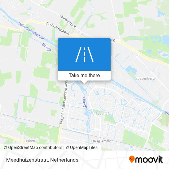 Meedhuizenstraat map