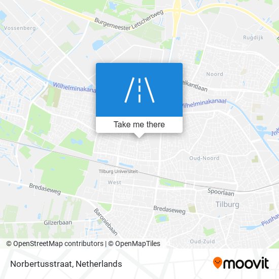 Norbertusstraat map