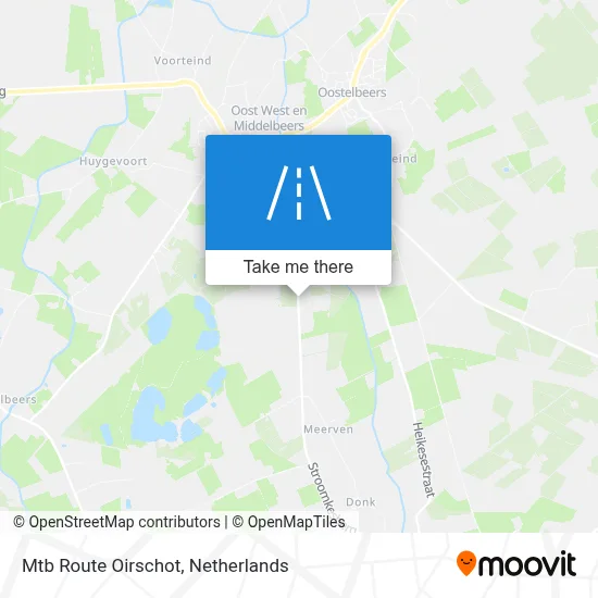 Mtb Route Oirschot map