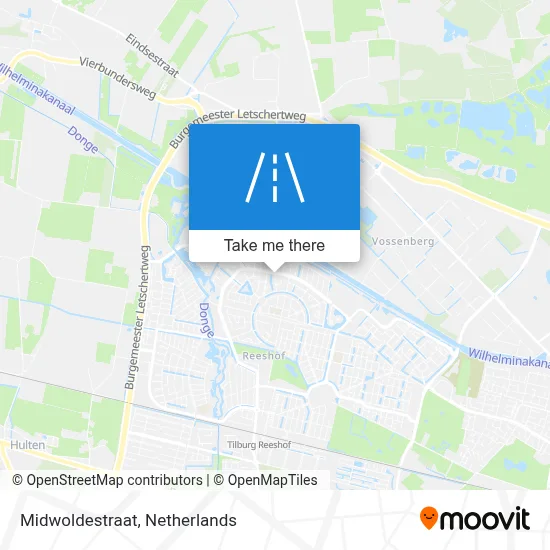 Midwoldestraat map