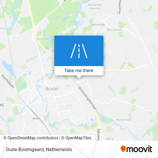 Oude Boomgaard map