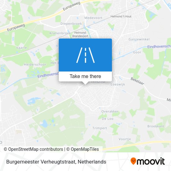 Burgemeester Verheugtstraat map