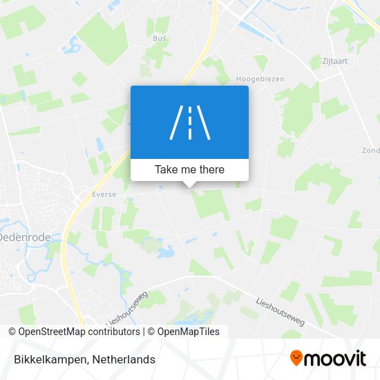 Bikkelkampen map