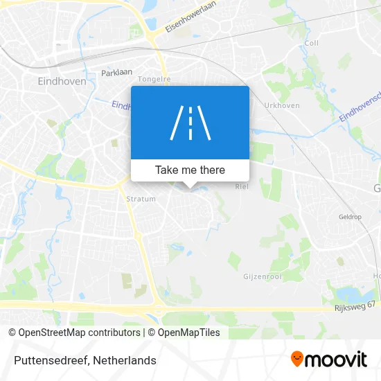 Puttensedreef map