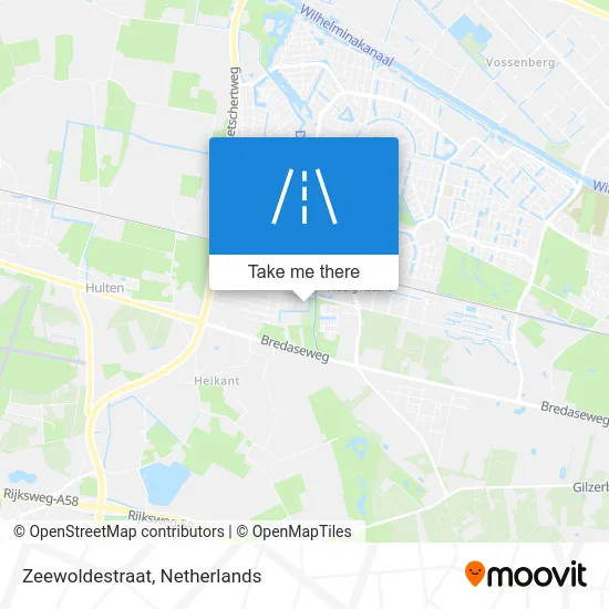 Zeewoldestraat map