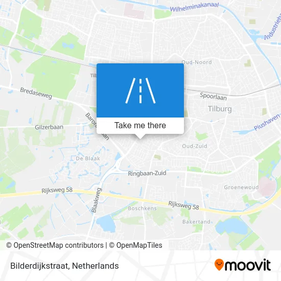 Bilderdijkstraat map