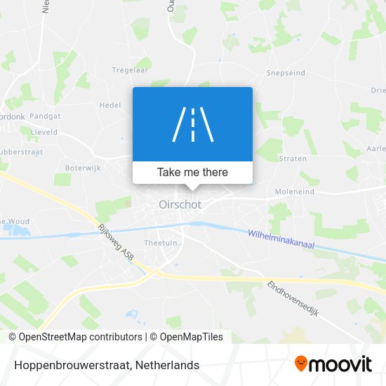 Hoppenbrouwerstraat map