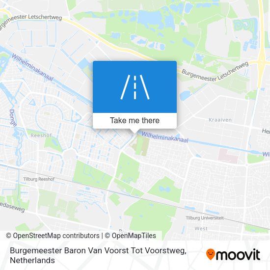 Burgemeester Baron Van Voorst Tot Voorstweg map
