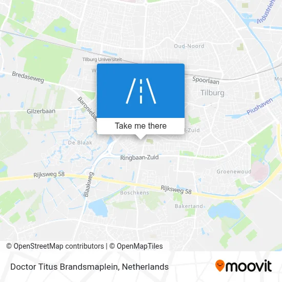 Doctor Titus Brandsmaplein map