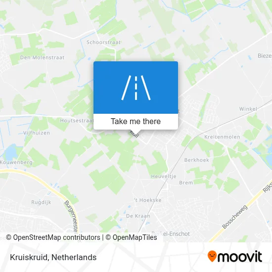 Kruiskruid map