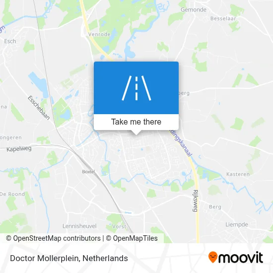 Doctor Mollerplein map