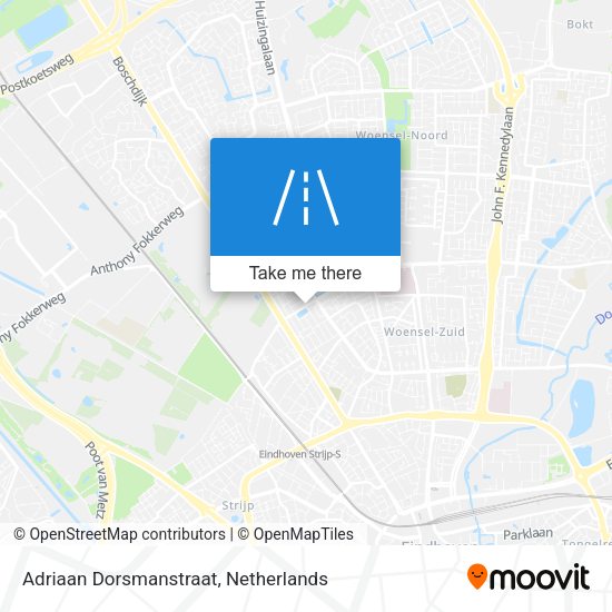 Adriaan Dorsmanstraat map