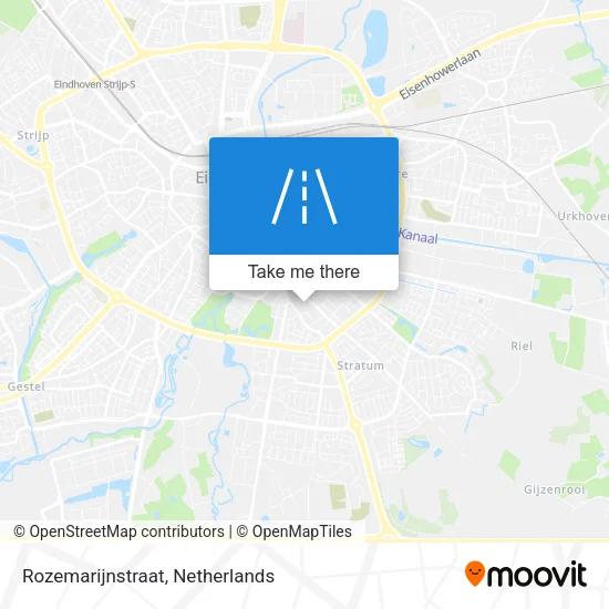 Rozemarijnstraat map