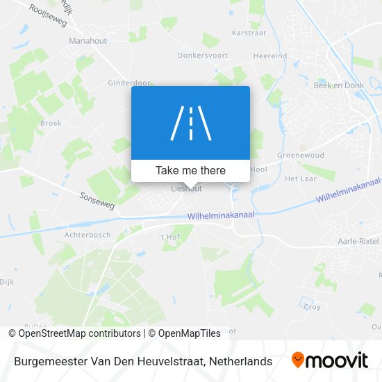 Burgemeester Van Den Heuvelstraat map