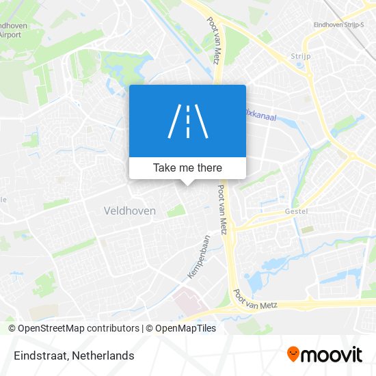 Eindstraat map