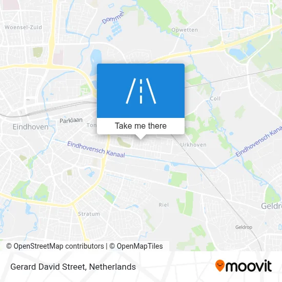 Gerard Davidstraat map