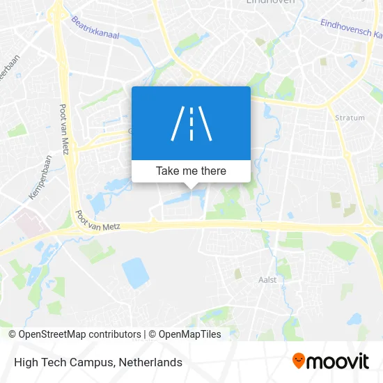 High Tech Campus map