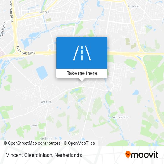 Vincent Cleerdinlaan map