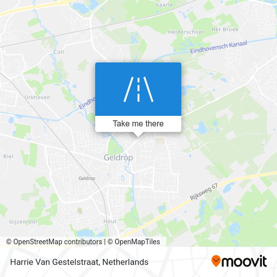 Harrie Van Gestelstraat map