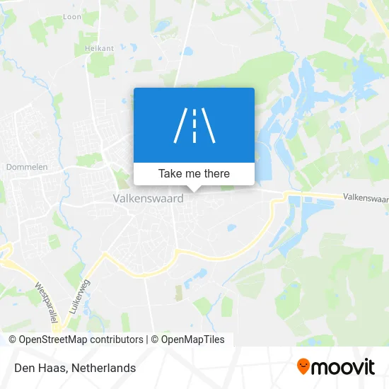 Den Haas map