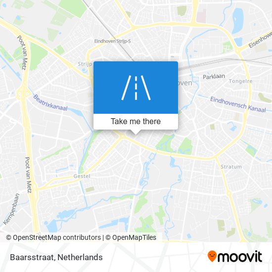 Baarsstraat map