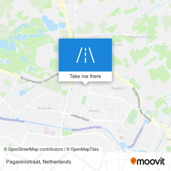 Paganinistraat map