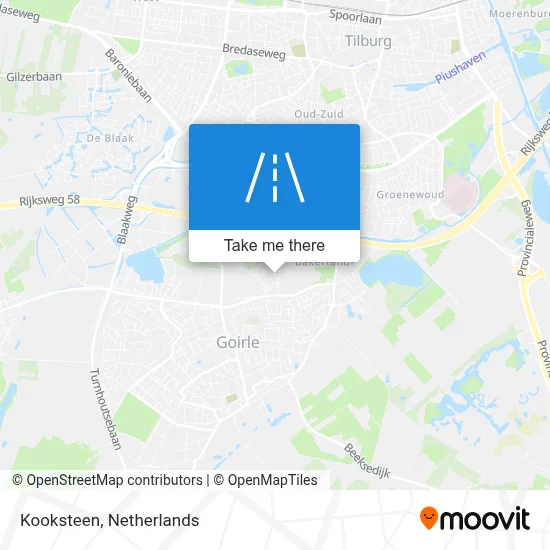 Kooksteen map