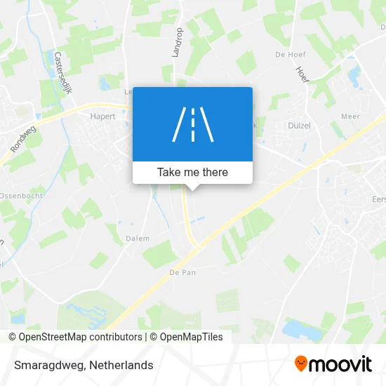 Smaragdweg map
