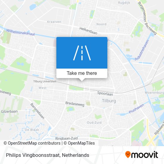 Philips Vingboonsstraat map