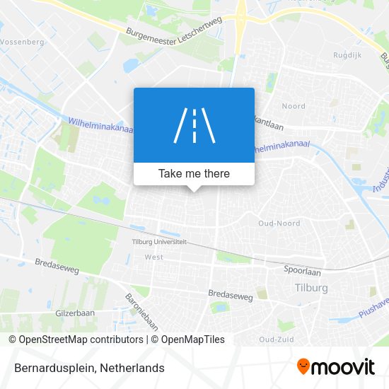 Bernardusplein map