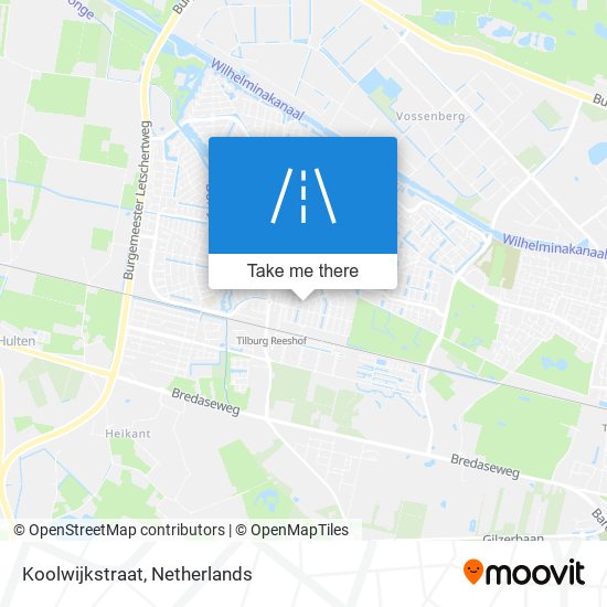 Koolwijkstraat map