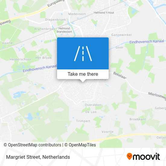 Margrietstraat map